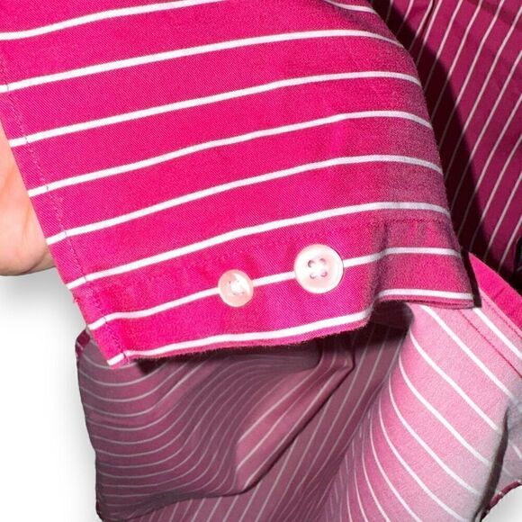 Sartorial 2-Fold Slim Fit Spread Collar Dress Shirt S 15 38 - Picture 5 of 6